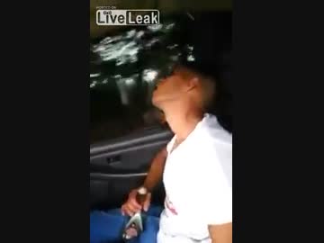 シートベルトをしないとこうなる