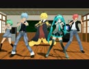[MMD]みくみくな暗殺教室にしてあげる♪初音ミク & 3Eうた担+律+殺せんせー