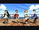 【艦これ】戦艦と空母で、太陽曰く燃えよ力才ス【MMD】