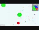 【Teams】細胞捕食ゲームAgar.ioをプレイ【単発】