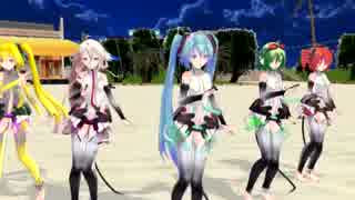 【ＭＭＤ】 Tda式アペンド５人で爆乳戦隊パイレンジャー