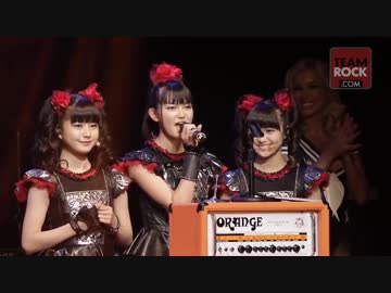BABYMETAL 『METAL HAMMER GOLDEN GODS』”Breakthrough賞“受賞！！