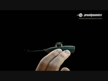 ノルウェー製超小型無人偵察機　PD-100 BLACK HORNET