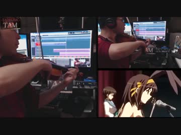 God knows... 涼宮ハルヒの憂鬱 バイオリン二重奏:TAM