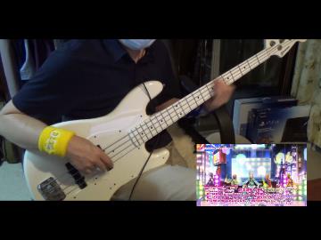 【ベース】Angelic Angel (ラブライブ!）オッサンが指弾きしてみた　TABあり