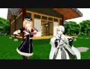 【MMD刀剣乱舞】乱藤四郎と雛鶴で「スイートマジック」