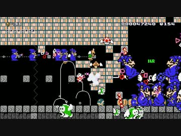 スーパーマリオメーカー　ステージ製作例動画