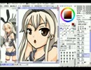 今度はSAIで描いてみた　艦これ（島風）
