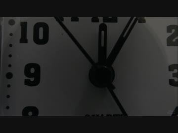 【10分耐久】時計の秒針