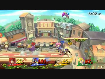 【NWC2015】 大乱闘スマッシュブラザーズ 1戦目 【Stage 4】