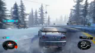 【The Crew】雪道を頭○字Dっぽくドリフトするだけ