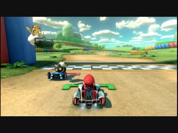 赤い彗星がぼそぼそ実況するマリオカート８【part77】