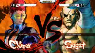 SEAM2015 ウル4 Pool10決勝Winners トンピー vs ガチくん