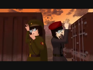 【MMD】テレビの影響を受けたクロンコ達の敦盛2011