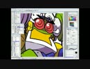 新装版ロックマンギガミックス２巻表紙作画@32倍速