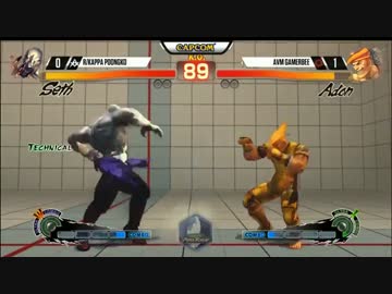 SEAM2015　TOP24ルーザーズ　Poongko(セス) vs Gamerbee(アドン)