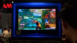 【E3】StreetFighterV① ときどvsももち まったり野試合