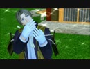 【MMD刀剣乱舞】長谷部が揺れるストラへと手を伸ばした