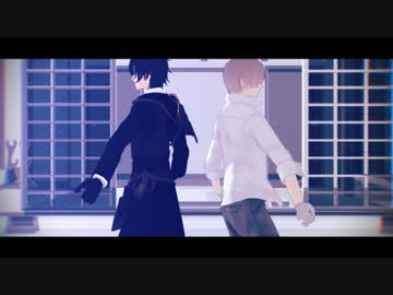 【MMD刀剣乱舞】2015年と2205年、長谷部と光忠【着せ替えあり】