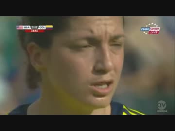【高画質】【FIFA女子W杯】アメリカvs.コロンビア【フルハイライト】