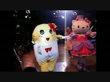 ふなっしーがサンリオピューロランドパレードに登場
