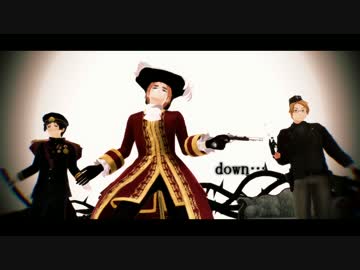 【APヘタリアMMD】 強そうな はぐれ が 虎視眈々【カメラ配布】