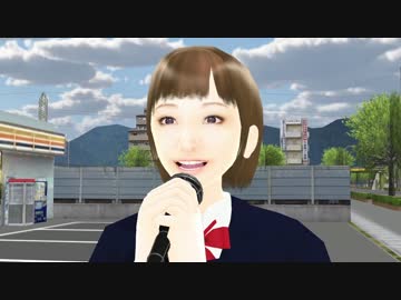 【MMDモデル配布】表情を変えられるHyperA子をつくってみた