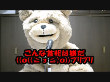 『こんな首相は嫌だ！！！Σ(ﾟдﾟlll)』くまニュース(｡･(ｴ)･｡)ﾉ