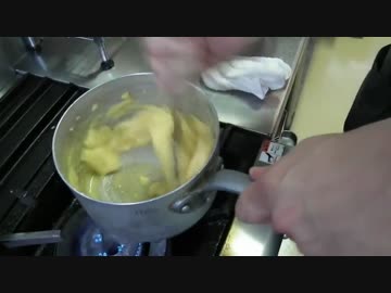 Ropiaシェフのシュー生地の作り方