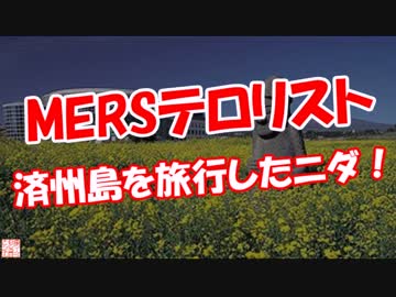 【MERSテロリスト】 済州島を旅行したニダ！