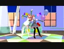 【MMD】 カイ式重音テトと桃音モモで嘘とぬいぐるみ