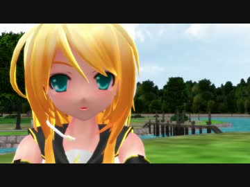 【配布】リンとミクに「プラチナ」を踊ってもらいました【完成】