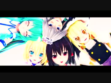 【カメラ配布】　FREELY TOMORROW　【東方MMD】