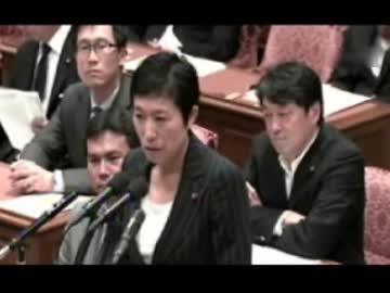 民主党辻元議員が禁断の沖縄基地移転関連の大ブーメラン質疑を放つ！w