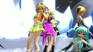 【MMD/GUMIカバー】ままま式5人で「Carry Me Off」【GUMI誕生祭2015】