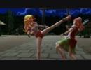 【MMD】華扇vs勇儀で格闘勝負