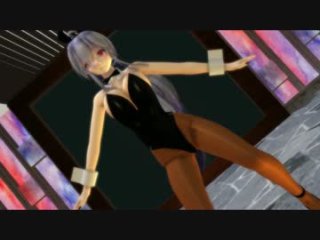 【MMD】バニーハクで変則中腰ダンス NCHLShader2テスト