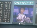 2015年6月27日　ロッテVSオリックス　千葉ロッテマリーンズ　スタメン発表