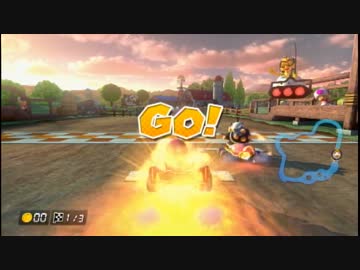 赤い彗星がぼそぼそ実況するマリオカート８【part80】