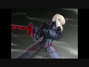 【Fate】 Mighty windを新旧重ねてみた