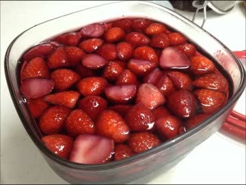 サングリアでゼリー作るよ