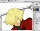 【SAMURAI7】キュウゾウを描いてみた