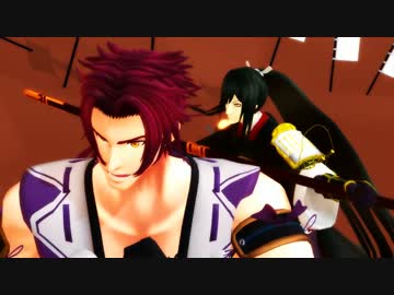 【MMD刀剣乱舞】姉川の一騎打ちコンビでジャバヲッキー・ジャバヲッカ