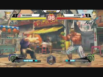 CEO2015　TOP16ウィナーズ　Dieminion(ガイル) vs 801 Strider(アベル)
