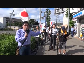 6月28日 外国人移民政策反対を訴える街宣 in 西院 1-8