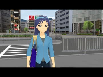 【アイマス】ある日の千早【MMD】
