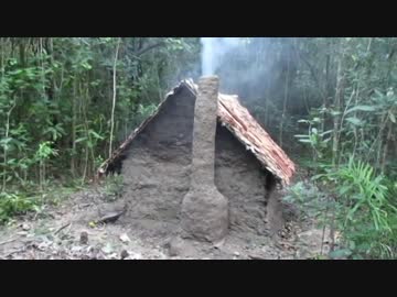 裏山に身体一つで家を建ててみた