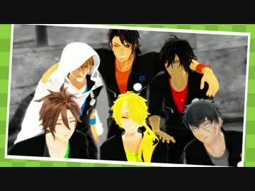 【MMD刀剣乱舞】ゴーゴー幽霊船【男士高校生/着せ替え】