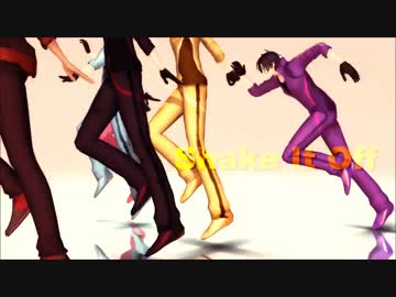 【MMD刀剣乱舞】Shake It Off＆PiNK CAT（みっちゃんズ＆くりちゃん）