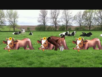 乳搾り先輩.cowcow